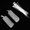 24Pcs Stainless Steel Washing Machine Lint Traps Filters RustProof with Cable Ties for Blocking Hair Commonly view 2