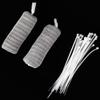 24Pcs Stainless Steel Washing Machine Lint Traps Filters RustProof with Cable Ties for Blocking Hair Commonly view 3