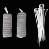 24Pcs Stainless Steel Washing Machine Lint Traps Filters RustProof with Cable Ties for Blocking Hair Commonly view 4