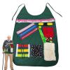 Dementia Fidget Apron | Elderly Toy Fidget Blanket - Dementia Improvement Fidget Blanket Engagement Aids People with Poor Memories view 1
