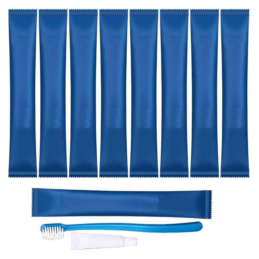 10PCS Portable Individually Wrapped Disposable Toothbrushes Kit with Toothpaste, Soft Bristles Disposable Guests Toothbrush Travel Toothbrush Set, Perfect for Home,Hotel,Camping,Travel,The Homeless