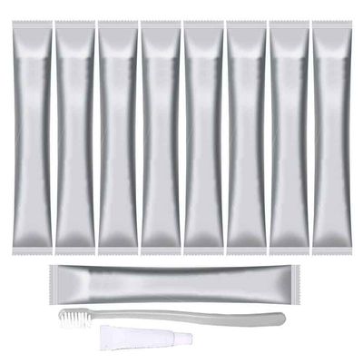 10PCS Luxury Portable Individually Wrapped Disposable Toothbrushes Kit with Toothpaste, Soft Bristles Disposable Travel Toothbrush Set, Guests Toothbrush, Perfect for Home,Hotel,Camping,Travel