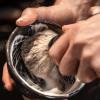 Esncddym Hair Shaving Brush, Shave Brush For Bearded Man, Ergonomic Handle Shave Brush For, Father's Day & Valentine's Day, Comfortable Grooming view 3