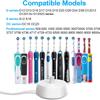 USB Electric Toothbrush Charger for Braun Oral-b, Replacement USB 3757 Charger for Oral-B Electric Toothbrush, Waterproof Inductive Charging Base Portable for Travel view 2