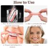 Giural Dentures False Teeth Cosmetic Teeth, Comfortable Snap on Veneers Teeth for Extended Wear, Top and Bottom Teeth Veneers for Men and Women,1 pair view 4