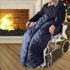 SAGGION Electric Wheelchair Blanket, Windproof Lap Blankets for Wheelchair, Machine Washable Cosy Wheelchair Lap Blankets, Lap Blankets for view 3