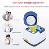6 Cavity Electric Air Compression Massager Machine Waist Arm Leg Wraps Foot Ankles Calf Massage Machine Relax Blood Circulation Lymphatic Drainage Rehabilitation Physiotherapy(Color:1 Arm And Machine) view 4