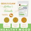Arthur's Formula Devil's Claw 225mg  Harpagophytum and Cats Claw Herb 180 Tablets for Joint Comfort & Mobility view 4