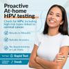 GetTested at-Home HPV Test Kit - Discreet, Rapid Detection of High-Risk HPV Types Linked to Cervical Cancer - Reliable Results for Women view 2