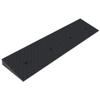 QYMLSH Wheelchair Climbing Ramp, Anti-slip Solid Transition Ramp, Non-slip Rubber Threshold Ramp For Wheelchair Trailers Trolleys Lawn Mowers Scooter Ramp Entrance Kerb Ramps(100x25x9cm) view 1