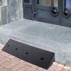 QYMLSH Wheelchair Climbing Ramp, Anti-slip Solid Transition Ramp, Non-slip Rubber Threshold Ramp For Wheelchair Trailers Trolleys Lawn Mowers Scooter Ramp Entrance Kerb Ramps(100x25x9cm) view 4