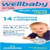 4 Pack Wellbaby 6 Months - 4 Years Old, 14 Essential Mulivitamin (Including Vitamin D) view 2