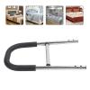 YLFBDD Bed Rails for Elderly Adults Safety, Prevent Slipping Stainless Steel Bed Assist Rail, Safety Bed Handle Bed Rail for Elderly Adults Senior Handicap Disabled Pregnant Women view 4