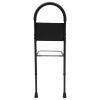 YLFBDD Bed Rail With Foot Pads, Safety Hand Rail Bedside Home,Black,Adjustable Heights,Bed Rail Support For The Elderly, Pregnant Women, Toddlers,Bed Assist Handle With Storage Pocket view 4