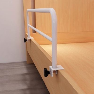 YLFBDD Medical Bed Rails for Elderly Adults Clip-on, Bedside Fall Safe Prevention Grab Bar, Stability Standing Bar Handle, Suitable for Pregnant Women, Disabled People (Size : 80 * 30cm)