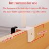 YLFBDD Medical Bed Rails for Elderly Adults Clip-on, Bedside Fall Safe Prevention Grab Bar, Stability Standing Bar Handle, Suitable for Pregnant Women, Disabled People (Size : 80 * 30cm) view 3
