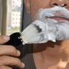 1Pc Mens Shaving Brush Boar Bristle Hair Straight For Shave Barber Face view 2