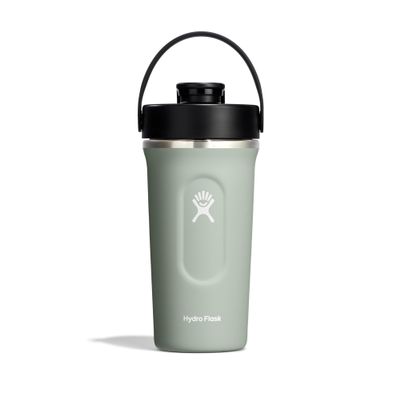 Hydro Flask - Insulated Shaker Bottle 709 ml (24 oz) for Protein Shakes and Supplements - Leakproof Chug Spout - BPA-Free - Agave, Moonshadow
