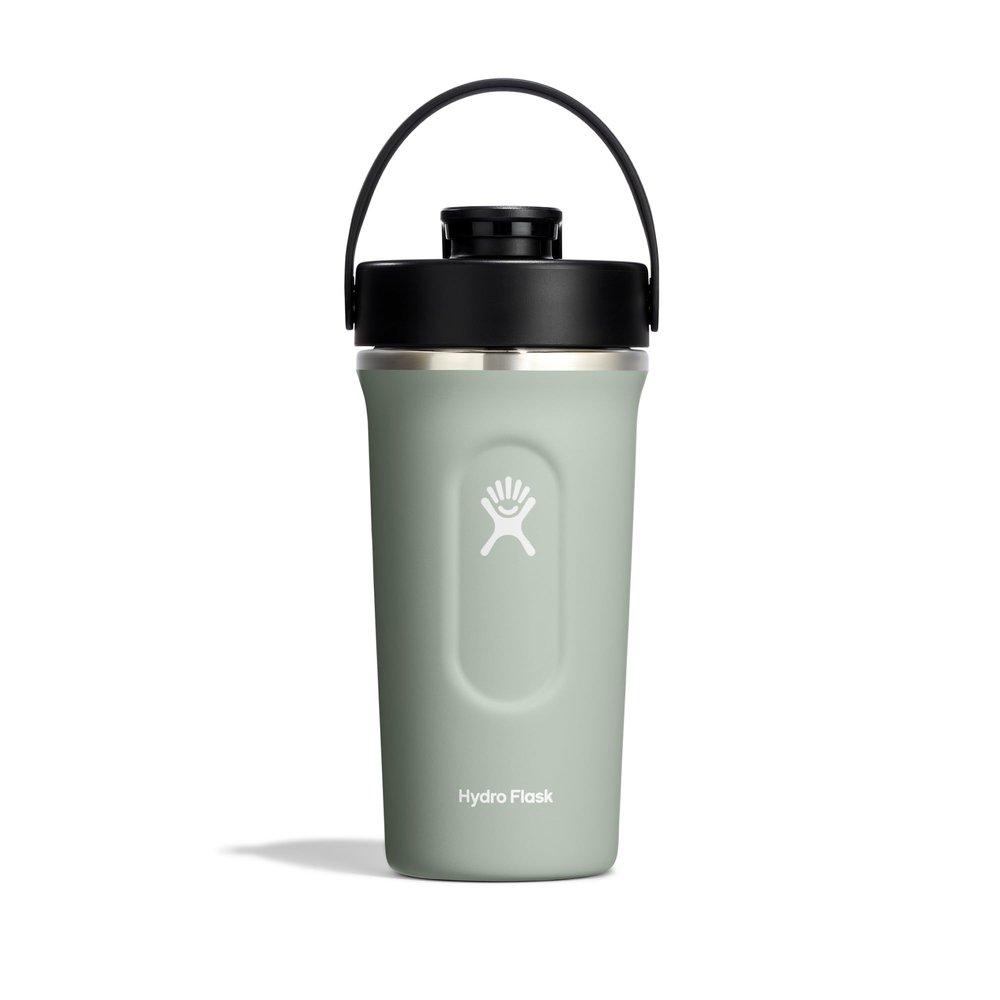 Hydro Flask - Insulated Shaker Bottle 709 ml (24 oz) for Protein Shakes and Supplements - Leakproof Chug Spout - BPA-Free - Agave, Moonshadow