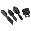 4pcs Men Beard Brush Set, Ergonomic Handle Design Nylon Hair Duster Brush Comb for Gentle Care, Fit for Barber Shop and Beard Grooming view 2