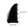 Gua Sha Massage Tool Facial Body Scraping Gua Sha Bian Stone Traditional Scraper Tool Gua Sha Scraping Board view 3