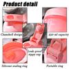 Protein Shaker Bottle 350ml with Mixing Ball BPA-Free Meal Replacement Shaker CupsLeakproof Flip On Lid Dishwasher Safe Gym Bottles for Men & Women Gym Sports Protein Supplement Fitness (Green) view 3
