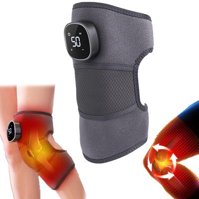 Sbyzm RejuvaKnee Advanced Knee Relief, Rejuvaknee Device, Rejuvaknees Heating Knee Massager, Kneemedy Knees Massager 3 Vibrations and 5 Heating Modes, Relieve Joint Pain and Pressure