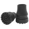 2-Pack Rubber Ferrules for Walking Sticks, Heavy Duty Walking Cane Tips for 19mm Standard Walking Stick Folding Cane Crutch Accessory view 1