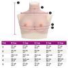 vidaXL Silicone Breastplate Caucasian C Cup view 2