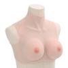 vidaXL Silicone Breastplate - Realistic Fake Breast Form for Crossdressers, Transgenders, Cosplayers - Caucasian E Cup - Skin-Friendly and Elastic - Weight 3kg view 1