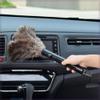 2 Pcs Retractable Feather Duster Household Feather Duster Feathers Duster with Long Handle for Home Dust Cleaning view 2