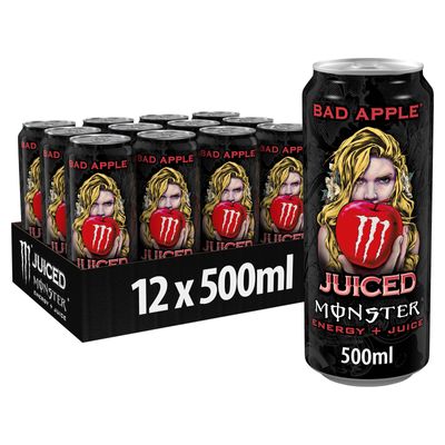 Monster Can Bad Apple 500 ml (Pack of 12)