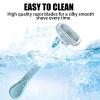 10Pcs Women's Razor Blades Refills,Compatible with Gillette Venus Smooth Razor,Triple-Layer Blades for Smooth Shaving,Comfort Edge Design,Washable and Easy to Replace,Superior Durability and Hygiene view 4