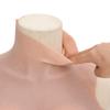vidaXL Silicone Breastplate, Breast Form for Transgender Drag Queen Cosplay Mastectomy, High Collar Fake Boobs, Fake Breast, Natural B Cup view 3