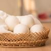 BABL LIFE Wool Dryer Balls-Pack of 6,Premium Reusable New Zealand Natural Fabric Softener,Saves Drying Time, Handmade-Upgraded Version(Made of The Latest Shearing)-2.6 Inch view 3