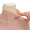 vidaXL Silicone Breastplate for Crossdressers - Natural H Cup, Realistic Design, Comfortable and Lightweight, High Collarbone Finish, Versatile for Cosplay and Transgender Use view 3
