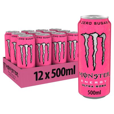 Monster Ultra Rosa 12 x 500 ml