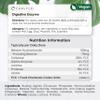 Digestive Enzyme Supplements with Betaine Hydrochloride | 120 Tablets | Complex with Lactase, Amylase & Lipase | Suitable for Vegetarians and Vegans | by Carlyle view 3