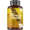 Bromelain Supplement | 650mg per Serving | 180 Vegan Capsules | 2500GDU/g | Bromelain Capsules Enzyme Derived from Pineapple | 6 Months Supply | Magnesium Stearate-Free, Non-GMO & GMP-Approved view 1