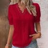 Checked Shirt Coat Blouses Shirts Womens Duffle Coat 80s Tops for Women Metallic Cute Eyelet Jacket Sweater Tops Women Two Piece Outfit Leather Jackets Women's Outdoor Fleece Jackets view 3