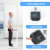 440LB Capacity Physician Body Weight Scale Tool Height Body Fat Analyzer, Physician Digital Physicians Scale with LCD Display for Weight/Height/Obesity Value/BMI Measurement view 2