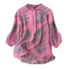 WILLBEST Womens Cotton Tops Work Jumper Mini Bodycon Blouse Dress Cowgirl Shirt Turtleneck Blouse for Women Eyelet Embroidery Flap Detail Pullover Hooded Blouses Print Floral Cropped Jumper view 1