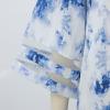 WILLBEST Ladies t Shirts Size 20 Jeans Jacket for Women Floral Textured Casual Tops for Women UK Mens Summer Jacket Women's Cotton Tree Graphic Blouses Tunic Tops Lined Women's Summer Dress Ladies view 4