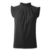 WILLBEST Black Jumper Trendy Corduroy Dresses for Women UK Cowboy Shirts for Women Linen Tunic Tops Funny Summer Jacket Military Jacket Cropped Jumpers UK Varsity Womens lace view 4