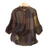 Blouses for Women Blouses Tops Women's Summer Coat Streetwear Cute Tree Print Tassel 3/4 Bell Sleeve Summer Jackets for Women red Cardigan Shirts UK Blanket with Sleeves Baseball view 3