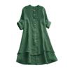 WILLBEST Shirt Women Ladies Summer Dresses Blouses Tops Ladies Long Summer Jumpers Soft Jumpers for Women UK elk Printed tee t-Shirt with Kangaroo Pocket Half Zip Tshirts UK Women's Waterproof view 1