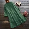 WILLBEST Shirt Women Ladies Summer Dresses Blouses Tops Ladies Long Summer Jumpers Soft Jumpers for Women UK elk Printed tee t-Shirt with Kangaroo Pocket Half Zip Tshirts UK Women's Waterproof view 2