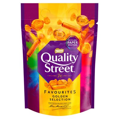 QUALITY STREET Gold Pouch 283G