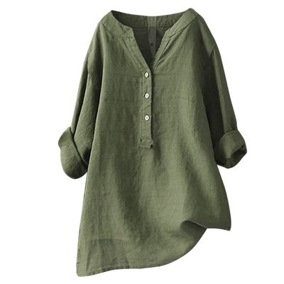 Long Sleeved top Puff Sleeves roll Neck Tops 2024 Outfits Ladies Shirts Cotton Clothes Ladies Plus Size Tops Plush Summer 2024 Funny Cotton Jumper Sheer Blouse Sexy for Women UK Zip up