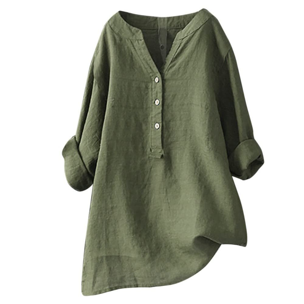 Long Sleeved top Puff Sleeves roll Neck Tops 2024 Outfits Ladies Shirts Cotton Clothes Ladies Plus Size Tops Plush Summer 2024 Funny Cotton Jumper Sheer Blouse Sexy for Women UK Zip up